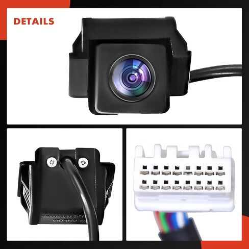 A-Premium Park Assist Camera Camera View Backup Backup Camera متوافقة مع طرز Acura المختارة-2014-2020 MDX Sport Utility-استبدل# 39530-TZ5-A11 in Kuwait