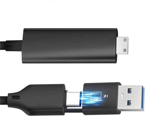 T2 pro Laptop Screen Extender Portable Monitor + H5-M Video Signal Conversion Cable in Saudi Arabia