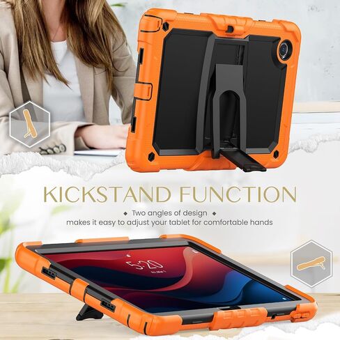 Tablet Travel Baby Case متوافق مع Tab Lenovo M11 TB-330FU/Lenovo Xiaoxin Pad 2024 TB-331FC ، ثلاثة في حالة مقاومة مقاومة للتساقط مقاومًا. in Kuwait