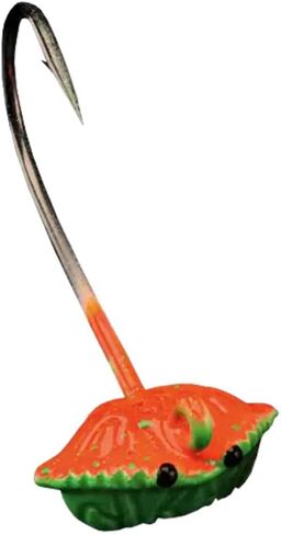 Lunker City Fishing Mr. Crabs Tog Blackfish Jig Sheepshead 1/2oz 3/4oz 1oz 1.5oz 2oz 3oz 4oz 2X Heavy Duty 3/0 4/0 Hook Football Head Lure, Made in The USA in Kuwait