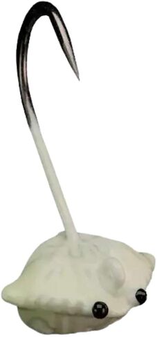 Lunker City Fishing Mr. Crabs Tog Blackfish Jig Sheepshead 1/2oz 3/4oz 1oz 1.5oz 2oz 3oz 4oz 2X Heavy Duty 3/0 4/0 Hook Football Head Lure, Made in The USA in Kuwait
