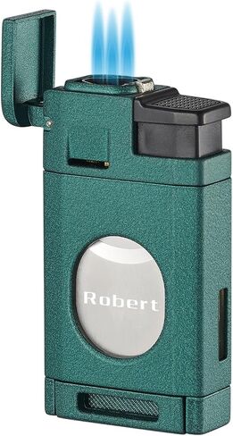 Fisol Lighcut Triple Torch Torch Flame أخف وزنا مع نقش حرة (Gunmetal) in Kuwait