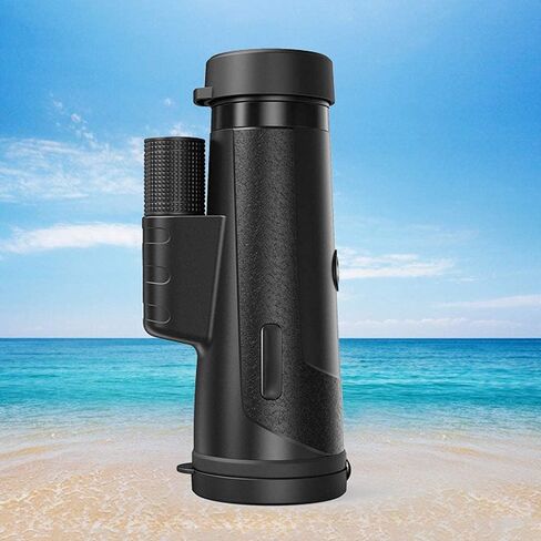 12x50 محمولة IPX7 أحادية اللون مع رؤية ليلية BAK4 PRISM FMC عدسة أحادية اللون مع محول الهواتف الذكية وترايبود للبالغين مشاهدة الطيور in Saudi Arabia