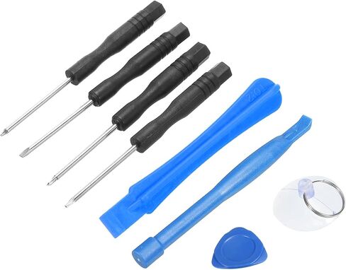Phone Pry Opening Tools Screwdriver Spudger Kit Set 9 in 1 for Cellphone Mobile Phone Laptop PC Repair(P1.5, S2, T0.8, Y0.6) in Saudi Arabia