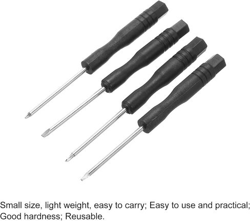 Phone Pry Opening Tools Screwdriver Spudger Kit Set 9 in 1 for Cellphone Mobile Phone Laptop PC Repair(P1.5, S2, T0.8, Y0.6) in Saudi Arabia