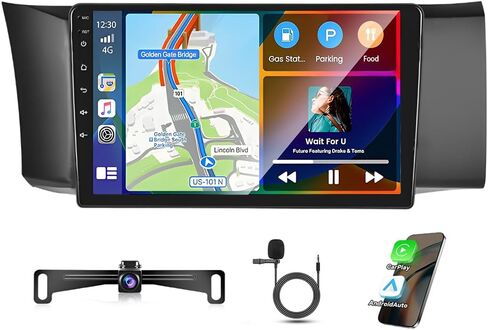 Double Din Car Stereo for Toyota GT86 / Subaru BRZ 2012-2016 with Wireless Carplay Android Auto, 9" HD Touchscreen 2G+32G Android 13 Car Radio Receiver w/GPS WiFi Bluetooth SWC BT FM Backup Camera in Saudi Arabia