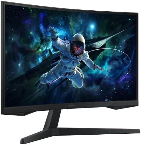 Samsung 27 "Odyssey G55C QHD 165Hz ، شاشة الألعاب المنحنية - LS27CG556ENXZA (متجدد) in Saudi Arabia