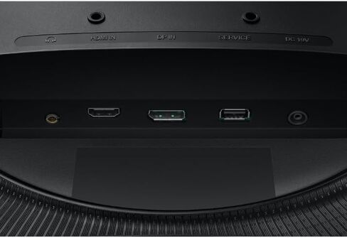Samsung 27 "Odyssey G55C QHD 165Hz ، شاشة الألعاب المنحنية - LS27CG556ENXZA (متجدد) in Saudi Arabia
