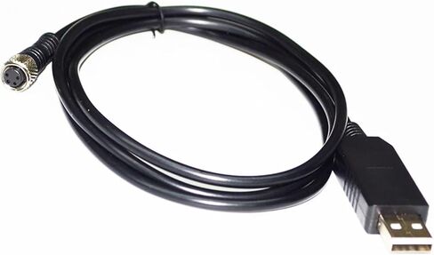 FT232RL رقاقة USB إلى M8 4PIN ADAPTER RS232 كابل الاتصال التسلسلي لـ ZABER X-LSM Series Clupric of Linear (1.8m) in Saudi Arabia
