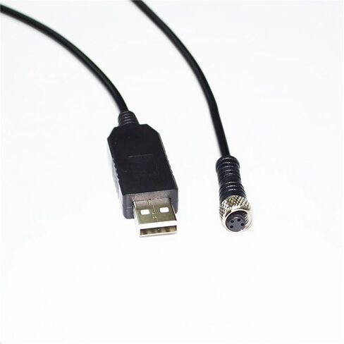 FT232RL رقاقة USB إلى M8 4PIN ADAPTER RS232 كابل الاتصال التسلسلي لـ ZABER X-LSM Series Clupric of Linear (1.8m) in Saudi Arabia