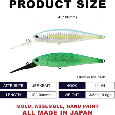 Lucky Craft Pointer 100dd-S ، سحر الصيد في المياه المالحة ، Jerkbait ، Halibut ، تصفح باس ، كاليكو باس ، قاس أبيض ، باس مخطط ، غرق ، معدات الصيد ، ملحقات الصيد ، صيد الأسماك in Saudi Arabia