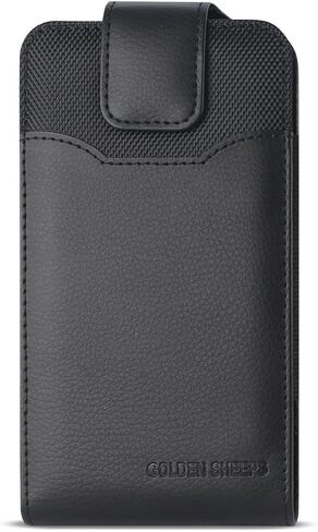 حقيبة Golden Sheeps متوافقة مع iPhone 12 iPhone 12 Pro iPhone 11 Pro 5.8 iPhone X/XS Leathic Leather Belt Clip Clove Cover (لا يناسب سوى iPhone X مع حالة رقيقة أو نحيفة) in Saudi Arabia