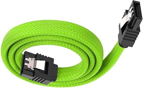Nylons Braideds Sataiii Cable 50cm Color Matcheds Secure Locking Clin in Kuwait