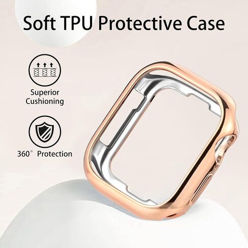 نطاقات ANAIBOHO GOLD Apple Watch للنساء Men Men سلسلة IWATCH BANDS مقابل 40 مم 38 مم 41 مم ، متوافقة مع Apple Watch SE SERIEN in Kuwait