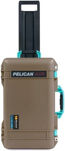 Dark Dart Dirt & Teal Pelican 1535 Air Case. يأتي فارغ وعجلات. in Kuwait