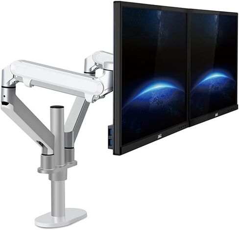 سطح المكتب 17-32 بوصة رصد الذراع حامل كامل حركة شاشة الألومنيوم حامل ذراع الذراع الربيعي تحميل 2-8 كجم لكل منه in Kuwait