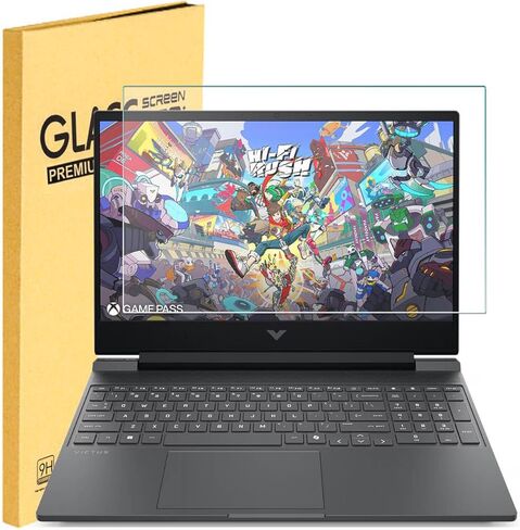 Tempered Glass Screen Protector for HP Victus 15.6" Gaming Laptop/Victus 15-FA 15-fb Series 15t-fa000 15-fa0033dx 15z-fb000 15-fb0747nr, HP Omen 15.6" Gaming Laptop 15-en 15-ce/dc Series 15-en1000 in Saudi Arabia