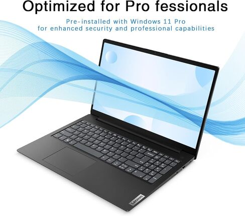 Lenovo V15 Laptop ، 15.6 "شاشة FHD ، Windows 11 Pro ، CPU Series Intel ، RAM 24GB ، 2TB SSD ، كاميرا ويب الخصوصية ، Wi-Fi 6 ، RJ-45 Ethernet ، Dolby Audio HD Smekers in Kuwait