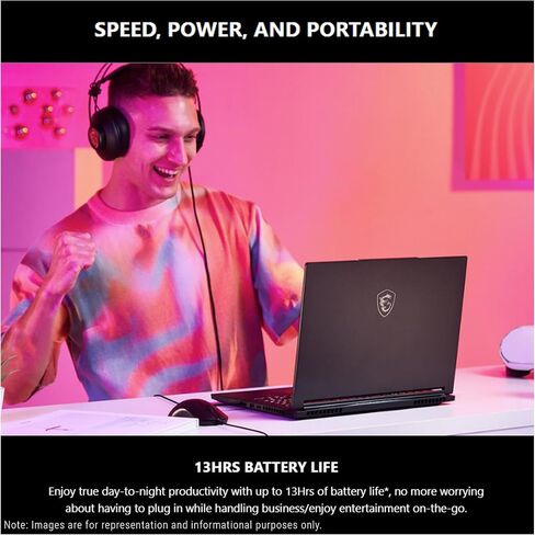 MSI Creator A16 AI+ Gaming Laptop, AMD Ryzen AI 9-365, 32 GB LPDDR5x RAM, 2 TB PCIe SSD, 16" QHD+ (2560x1600) Display, Nvidia G-Force RTX 4060, Per-Key RGB Keyboard, W11 Pro, Lunar Gray in Saudi Arabia