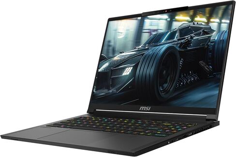 MSI Creator A16 AI+ Gaming Laptop, AMD Ryzen AI 9-365, 32 GB LPDDR5x RAM, 2 TB PCIe SSD, 16" QHD+ (2560x1600) Display, Nvidia G-Force RTX 4060, Per-Key RGB Keyboard, W11 Pro, Lunar Gray in Saudi Arabia