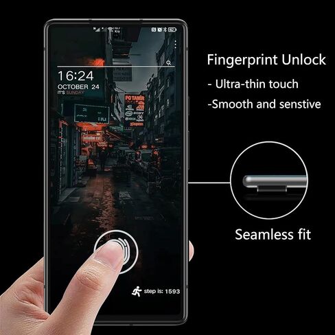 AACL 4-Pack for Google Pixel 10/10 Pro/Pixel 9/9 Pro Screen Protector Movie [Not Glass] [Bubble Free] [Photeprint Accombate] [7H Hybrid] in Kuwait