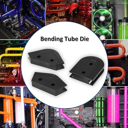 High Gloss Polished Tool, 3pcs 14MM Hard Tube Bending Kit, Acrylic Hard Pipe Bend Tube Tool for 14MM Tube PC Computer Water Liquid Cooling System in Saudi Arabia