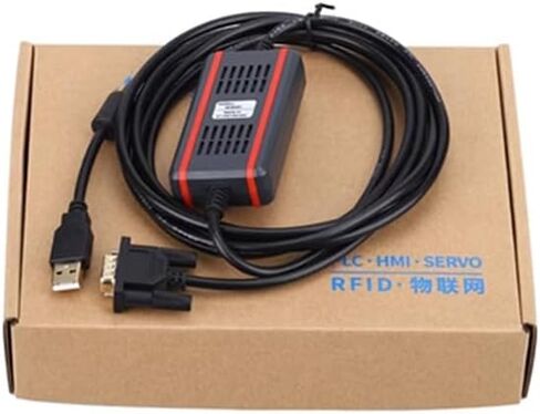 Applicable 6ES7972-0CB20-0XA0 6ES7 972-0CB20-0XA0 PLC Programming Cable S7-200 S7-300 Data Cable MPI Download Cable Magnetically Isolated Black in Saudi Arabia