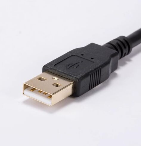 كابل برمجة USB-CIF02 المعمول به CPM1A CPM2A سلسلة بيانات تنزيل كبل الاتصالات FTDI Chip Black ： 3M in Saudi Arabia