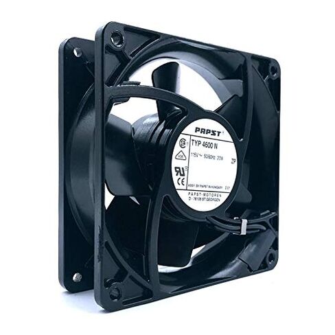 مروحة 115V Typ 4600 N لـ PAPST 4600N FullMetal 12038 12 سم 115VAC 20W 106CFM 3100RPMHIGHT مروحة مقاومة درجة الحرارة in Saudi Arabia