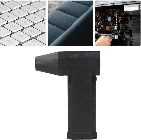 Compressed Air Duster, 130000RPM Cordless Electric Air Duster 3 Gear Adjustable Rechargeable Jet Blower Portable Air Dryer Blower for Computer Car Keyboard Mainframe PC Cleaning in Saudi Arabia