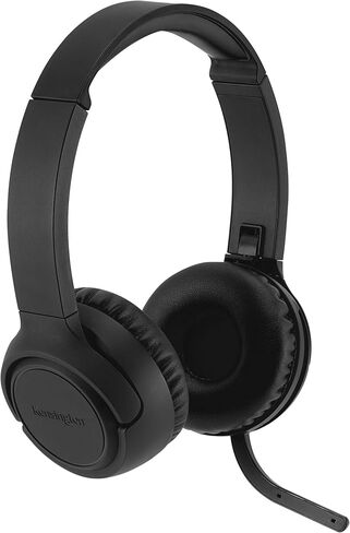 سماعات الرأس اللاسلكية Kensington H1050 Eq مع الميكروفون ، بلوتوث 5.4 ، ميكروفون ENC ، أدوات التحكم في الأذن ، الأسود (K80182WW) in Saudi Arabia