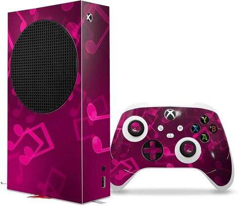 Wraptorskinz Skin Wrap متوافق مع وحدة التحكم في سلسلة Xbox و Controller Music Pink Hot Pink 2020 (Xbox غير متضمن) in Kuwait