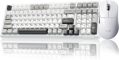 Aula Wireless Keyboard و Mouse Combo ، F99 Mechanical Keyboard SC900 Max Wireless Mouse in Saudi Arabia