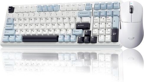 AULA Wireless Keyboard and Mouse Combo, F99 Mechanical Keyboard SC900 Max Wireless Mouse in Kuwait