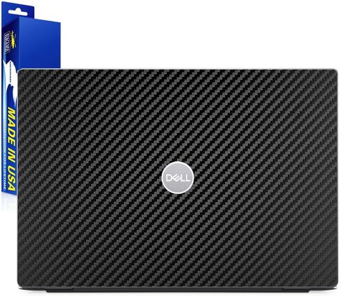 Armorsuit Militaryshield Black Carbon Carbon Skin Wrap for Dell Latitude 9420/9430 (14 inch) - LID in Kuwait