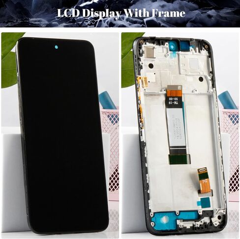 بالنسبة إلى Xiaomi Redmi 12 5G ، استبدال شاشة LCD لـ Xiaomi Redmi 12 5G 23076RN4BI ، 23076RN8DY DISPACT TOUCH DISTRICE REAPBELITY REAPBLY REAPBLY مجموعات (أسود ، مع إطار) in Saudi Arabia