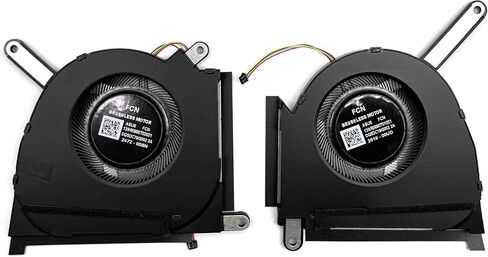 BestParts New Genuine CPU + GPU Cooling Fan Replacement for ASUS TUF Dash 15 (2022) FX517ZM FX517ZR, P/N: 13NR0990T01021 13NR0990T02021, 12V 0.6A (Note: Only for RTX 3060/3070 Series) in Saudi Arabia
