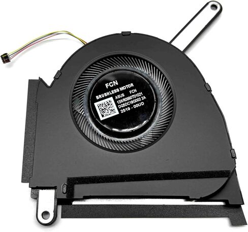 BestParts New Genuine CPU + GPU Cooling Fan Replacement for ASUS TUF Dash 15 (2022) FX517ZM FX517ZR, P/N: 13NR0990T01021 13NR0990T02021, 12V 0.6A (Note: Only for RTX 3060/3070 Series) in Saudi Arabia