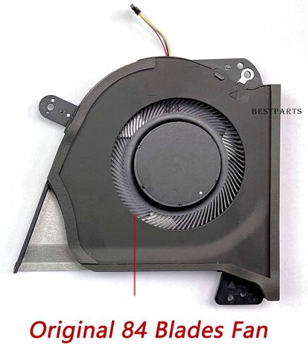 BestParts New Genuine CPU+GPU Cooling Fan Replacement for ASUS ROG Zephyrus 15 2021 (GA503QS GA503QM GA503QR GA503QC GA503QE), P/N: 13NR04J0T04211, 13NR04J0T03211 in Saudi Arabia