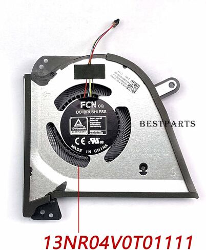 BestParts New Genuine CPU+GPU Cooling Fan Replacement for ASUS ROG Zephyrus 15 2021 (GA503QS GA503QM GA503QR GA503QC GA503QE), P/N: 13NR04J0T04211, 13NR04J0T03211 in Saudi Arabia