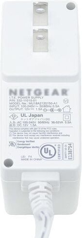 332-11015-01 MU18A2120150-A1 12V 1.5A إمدادات الطاقة متوافقة مع Netgear Orbi RBR20 RBS20 in Kuwait