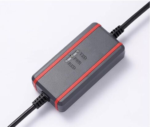 كبل برمجة USB-FBS-232P0-9F PLC Cable FBS Series Cable Black FTDI نموذج معزول in Saudi Arabia