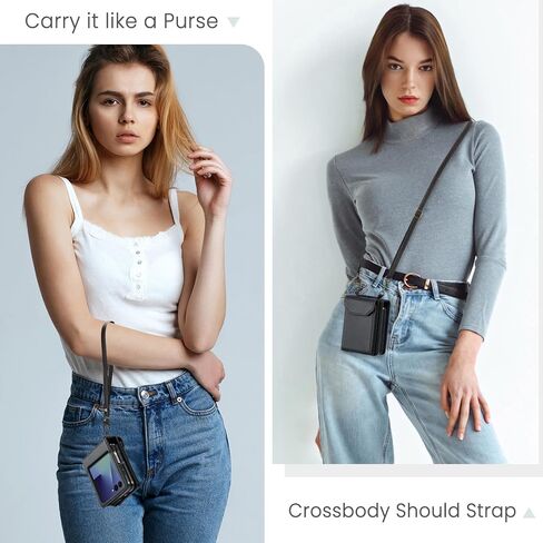 حالة هاتف ASUWISH لـ Samsung Galaxy Z Flip 5g 5G 2023 غطاء خلية محفظة مع حبل معصم Crossbody حزام RFID حامل بطاقة الائتمان SLOT ZFLIP5 Z5 G Flip5 Zflip 5Z النساء الرجال الأرجواني in Kuwait