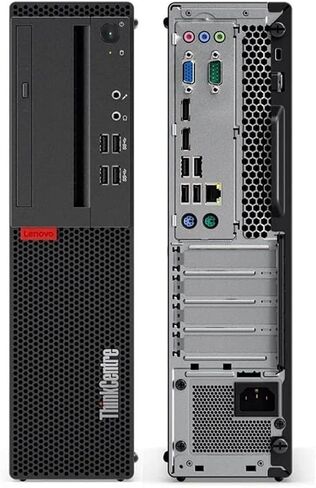 Lenovo ThinkCentre M710S SFF Desktop, Core 6th Gen 3.7GHz, 16GB RAM, 960GB SSD, VGA, DisplayPort, Keyboard and Mouse, WiFi, BT, Windows 11 Pro (Renewed) in Saudi Arabia