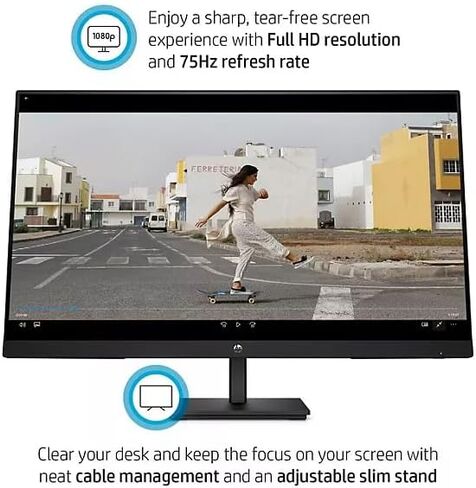 HP Envy Desktop Bundle, 27" FHD IPS Anti-Glare Monitor, 12th Gen Intel Core i5-12400 Processor, 32GB Memory, 2TB SSD, Intel UHD Graphics, Keyboard & Mouse, Wi-Fi, Ethernet, Windows 11 Pro in Saudi Arabia