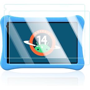 واقي الشاشة لـ Awow Funtab 1003 Kids Tablet 10 Inch Android 14 مضاد للخلع 9H صلابة اللمس حساس 2.5D الحواف الدائرية خالية من التثبيت سهلة التثبيت ، 2 عبوة. in Kuwait