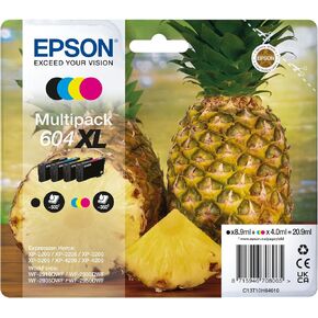 Epson 604XL Pineapple, Genuine Multipack, 4-Colours Ink Cartridges in Saudi Arabia