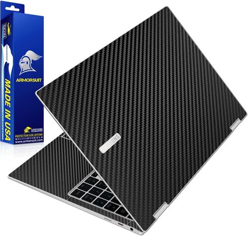 Armorsuit Militaryshield Black Carbon Carbon Skin Wrap for Samsung Galaxy Book2 Pro 360 (15.6 ") in Kuwait