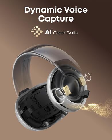 Soundcore Aeroclip بواسطة Anker ، وسماعات أذن مفتوحة ، وسماعات الرأس ، والراحة التكيفية ، والمكالمات الواضحة مع 4 ميكروفونات ، و AI ، وملاءمة مستقرة ، ومسافر 12 مم للباص القوي ، وتصميم عالي الدقة ، ومفتوح الحلقة (متجددة) in Kuwait