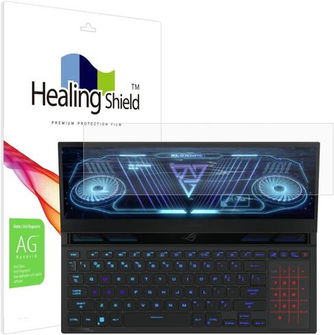 Healingshield Screen Protector Anti-Fingerprint Anti-Glare Matte Film Compatible with ASUS ROG Zephyrus Duo 16 GX650 [ScreenPad 1pc] in Saudi Arabia